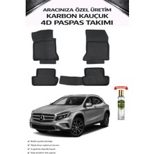 Mercedes Gla 2016 Model Aracınıza Özel Karbon Kauçuk Paspas Takımı
