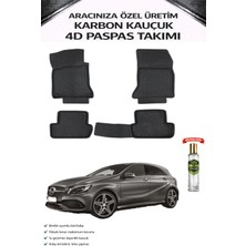 Mercedes W176 2015 Model Aracınıza Özel Karbon Kauçuk Paspas Takımı