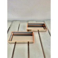 Iki Parça Takı ve Makyaj Kozmetik Düzenleyici Seti, Pratik ve Şık Organizatör