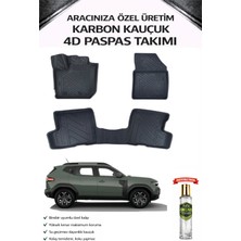 Dacia Duster 4x4 2024 Model Aracınıza Özel Karbon Kauçuk Paspas Takımı