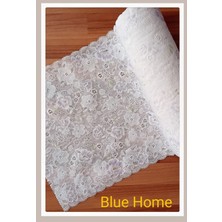 40 cm Genişliğinde, 5 M Uzunlukta Pvc Dantel Raf ve Çekmeçe Örtüsü