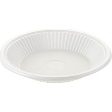 Kullan At Market Ekonomik Plastik Tabak Orta Boy 17CM 100LÜ