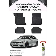 Bmw F30 2016 Model Aracınıza Özel Karbon Kauçuk Paspas Takımı