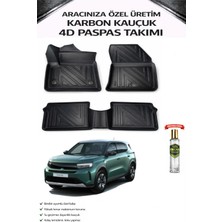 Opel Frontera Elektrikli 2025 Model Aracınıza Özel Karbon Kauçuk Paspas Takımı