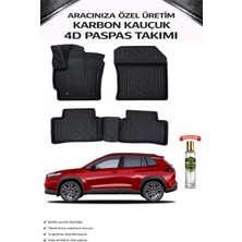 Toyota Corolla Cross 2024 Model Aracınıza Özel Karbon Kauçuk Paspas Takımı