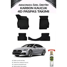 Audi A7 2020 Model Aracınıza Özel Karbon Kauçuk Paspas Takımı