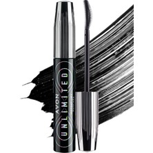 Avon Unlimited Hacim Verici Kirpiklere Kalkık Görünüm Veren Maskara 10 Ml Ultra Black Büyük Boy