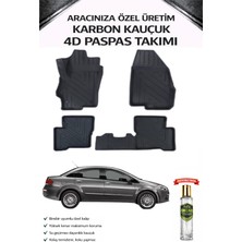 Fiat Linea 2012 Model Aracınıza Özel Karbon Kauçuk Paspas Takımı