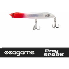 Seagame Prey Spark 135F 26G Red Head Mırror Maket Balık