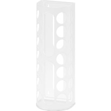 Beyaz Plastik Poşet Düzenleyici, 45 Cm, Pratik ve Şık Depolama Çözümü