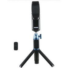 Sirui Vk-2k Mobil Gimbal + Çok Fonksiyonlu Masa Üstü Tripod Seti Siyah Selfi