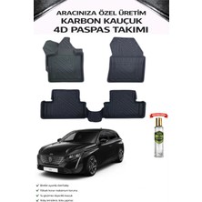 Peugeot 308 2026 Model Aracınıza Özel Karbon Kauçuk Paspas Takımı