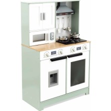 Belle Fusion Mey Ithalat® TX1705 Ahşap Mutfak Seti Mikrodalga