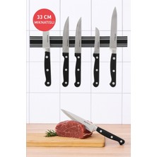 Prizmatik Bıçak Askısı, Duvara Monte, Güçlü ve Şık Tasarım