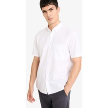 DeFacto %100 Pamuk Regular Fit Oxford Gömlek D7419AX26SP
