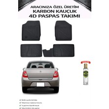 Renault Symbol 2009 Model Aracınıza Özel Karbon Kauçuk Paspas Takımı