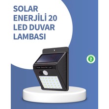 Rivera Tech Rvrthc IP65 Dayanıklı Solar Enerjili Dış Cephe Aydınlatma