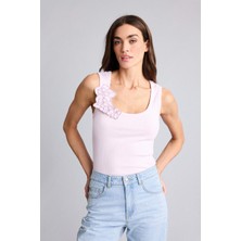 DeFacto Slim Fit U Yaka Fitilli Kaşkorse Atlet H0547AX26SM