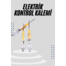 Rivera Tech Rvrtch Kontrol Kalemi Çift Taraflı Uçlu Elektrik Akım Test Cihazı