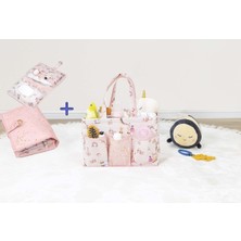 Pratik Bebek Bakım Organizer ve Alt Bakım Çantası Seti