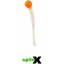 Spiinx Spıınx Mıce Taıl 8cm 12 Li Glowlu Orange Gum Silikon Yem