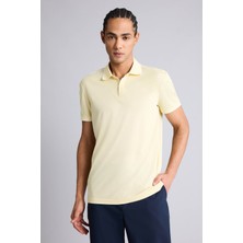 Defacto 26Y801003390 Sarı Erkek T-Shirt G1039AX/YL503