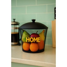 Metal Sepet 20X20 Cm, Patates ve Soğan Kovası, Sebzelik, Organizatör