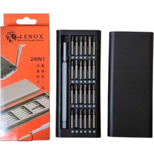 Lenox 24’ü 1 Arada Profesyonel Hassas Manyetik Telefon Tornavida Seti