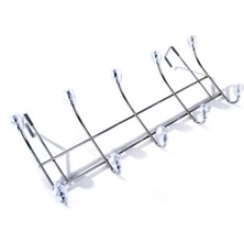 Pratik Kapı Arkası Askılık, 10 Kanca, Şık ve Kullanışlı Tasarım