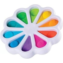 MarkEntegra Stres Giderici Popit Öğrenme Oyuncakları (Sarı)