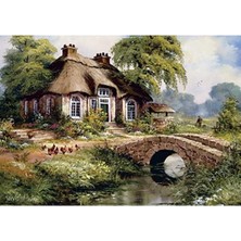 MarkEntegra Yeşil Köy Temalı 500 Parça Puzzle