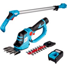 Koham KH-GCHT10808A Akülü Uzatma Borulu Şimşir -Çay- Gül- Lavanta Biçme ve  Kenar Kesme