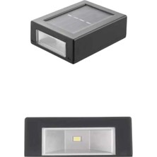 Rivera Tech Rvrtch Solar Güneş Enerjili Çift Taraflı Duvar Lambası Çift Taraflı Duvar Lamba Güneş Enerj