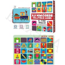 MarkEntegra 4'lü Eğitici Zeka Kartları Seti - 0-24 Ay Gelişim Destekleyici