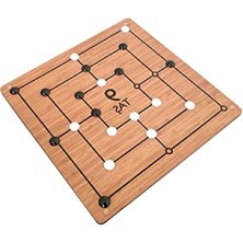 MarkEntegra 9 Taş - 3 Taş Oyun Seti (Bir Kutuda 2 Oyun)