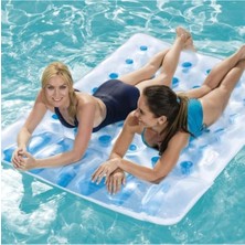 MarkEntegra Çok Renkli Çift Kişilik Plaj Yatağı - 193 x 142 cm