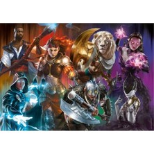 MarkEntegra 500 Parça Magic The Gathering Temalı Puzzle - Dayanıklı Malzeme