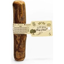 SHC4200 Doğal Zeytin Ağacı Çiğnenebilen Köpek Oyuncağı S 14 x 2 cm - 10 kg