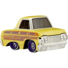 MarkEntegra Koleksiyonluk Sarı Lowrider Araba - 1964 Chevy Impala