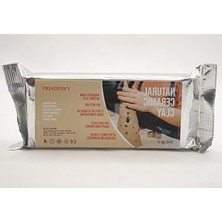 MarkEntegra Hava ile Kuruyan Doğal Seramik Kil 500 gr - Fırın Gerektirmeyen, Boyanabilir ve Verniklenebilir Be