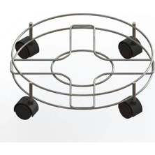 Tekerlekli Taşıma Aparatı, Damacana ve Tüp Altlığı Için Ideal Çözüm