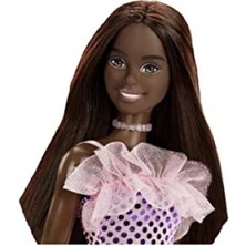 MarkEntegra Pırıltılı Pembe Pullu Elbise