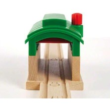 MarkEntegra Ahşap Tren Garajı, 0-5 Yaş Arası Çocuklar Için