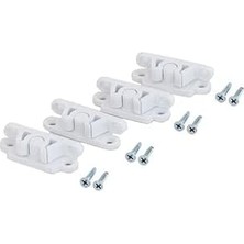 MarkEntegra Beyaz Sineklik Çıtçıtı - 4 Adet