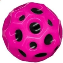 MarkEntegra Yüksek Atlama Özelliğine Sahip Eğlenceli Top - Mor Renk