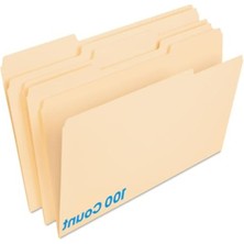 MarkEntegra Manila Dosya Klasörü, Yasal Boy, 1/3 Kesim, 100 Adet