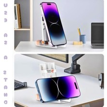 MarkEntegra Çok Fonksiyonlu Temizlik Seti - Ekran Temizleme ve Telefon Standı