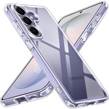 M.TK Moveteck Samsung Galaxy S26 Kılıf Kamera Çıkıntılı Korumalı Yumuşak Şeffaf Renksiz Silikon Kapak