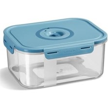 MarkEntegra Vakumlu Gıda Saklama Kabı | 2500 ml Kapasite | Tarih Göstergeli