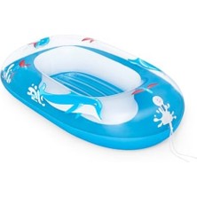 MarkEntegra Şişirilebilir Bebek Botu, Çocuklar Için Eğlenceli Havuz Şamandırası